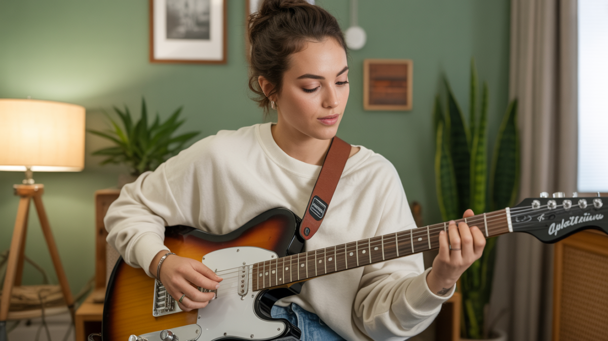 Apprendre la guitare chez soi